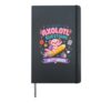 Back To School Ready To Axolotl Questions In Seventh Grade Hardcover Journal, Black