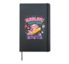 Back To School Ready To Axolotl Questions In Third Grade Hardcover Journal, Black