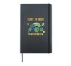Back to School Ready to Crush Kindergarten Monster Truck Hardcover Journal, Black