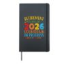 Back To School Teacher Appreciation Retirement Class of 2026 Hardcover Journal, Black