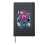 Back to the 2000s R&B Girl Vintage Retro 00s Hardcover Journal, Black