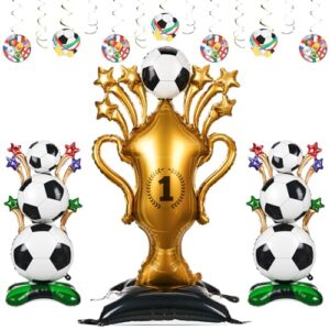 Bafeil 5PCS Soccer Party Decorations Kit for Sports Theme Decor