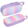 Bagseri Pencil Case for Girls - Large Expandable Kids Pencil Pouch