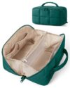 BAGSMART Travel Makeup Bag, Wide Open Water-Resistant Organizer