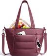Bagstellar Lunch Bag Women Insulated Lunch Box Puffy Lunch Cooler Work Tote