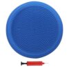 Balance Disc,Wiggle Seat Core Stability 13in Diameter,With Pump,Suitable For Improving Posture,And Stabilizing The Core,Fitness (BLUE)