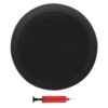Balance Disc,Wiggle Seat Core Stability 13IN Diameter,With Pump,Suitable For Improving Posture,And Stabilizing The Core,Fitness (BLACK)