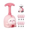 Balloon Power Car Kit - Challenging No Battery with Hand Pump - Aerodynamics Learning Balloon Rocket Kit | for Backyard Classroom Boys Girls Preschoolers Elementary School