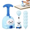 Balloon Powered Toy Car, Animal Design Inflatable Pump Play Set