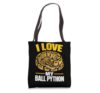 Ball Python Lover Tote Bag