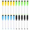 Baluue 40pcs Water-based Whiteboard Marker Pens with Sponge Brush for Plastic Sign and Glass Board, Wipeable and Easy Erasability, for Office and Classroom Use