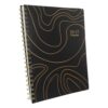 Baluue Monthly and Weekly Calendar Planner A4 Twin-wire Binding Agenda Book for Students and Teachers with Efficient Time Management and Bleed-resistant Pages, for School and Home Use