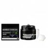 Bamboo Charcoal Blackhead Remover Mask, Deep Cleansing Mask for Face Nose Blackhead Pores, with 60pcs Nose Strips & Applicator, Purifying Mask for Blackheads, Whiteheads & Pores, Gentle for Daily Use
