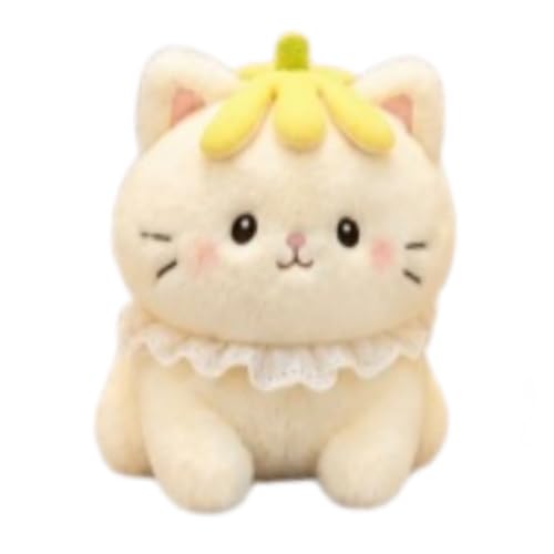 Banana Cat Plush Cat Body Pillow, Cushion, 7.9 inches (20 cm), 11.8 inches (30 cm), 15.7 inches (40 cm), Cute, Plush Toy, Healing Type, Cat Cushion, Fluffy, Interior Gift, Birthday Gift, 7.9 inches