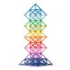 BANBBY 145pcs Magnetic Toys, 2.3" Building Sticks Set for Kids, Magnet Game, 10 Colors