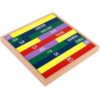 BANGYUA Montessori Number Bonds Math Toy, Montessori Material Number Stick Teaching aid