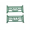 BaotyJie Miniature Road 64 Scale Guardrail Street Barrier Diorama Accessory Resin Material with Intricate Geometric Patterns Suitable for Architectural layouts