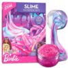 Barbie™ Slime Kit for Girls Ages 4-12 – Slime Making Kit, Make Your Own Fluffy & Shimmery Slimes, DIY STEM Activity Set with Activator, Mix-Ins and Color Glue, Hands-On Science Craft Play Set for Kids