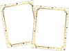 BARKER CREEK Designer Computer Paper 100 Sheet Set, Gold, Decorative Paper, Stationery, 8.5" x 11", 100 sheets, Home, School, and Office Supplies (3624)
