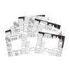 Barker Creek Name Tags, 2-3/4" x 3 1/2", Color Cityscape, 45 Name Tags Per Pack, Case of 2 Packs
