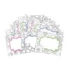 Barker Creek Name Tags, 2-3/4" x 3 1/2", Color Me in My Garden, 45 Name Tags Per Pack, Case of 2 Packs