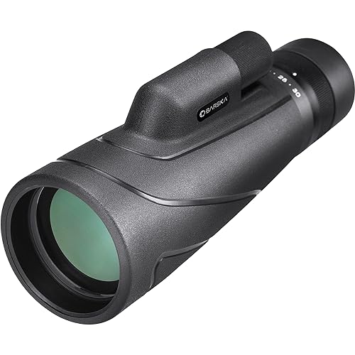 Barska Colorado 10-30x50 Zoom Monocular Telescope – Compact Long Range Handheld Scope for Bird Watching, Hunting, Hiking, Camping & Wildlife Observation