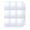 Baseball Card Binder Leeves 40 Pack 9 Pocket Trading,Double-Ided Baseball Card Leeves,Heet Protectors for 3 Binder,Photocard Holder Page Protectors for Trading Ports & Game Cards