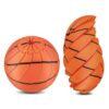Baseball Fidget Ball, 3D Printed Twist and Turn Stress Relief Desk Fidget, Portable Handheld Relieve Anxiety Desk Fidget for Focus, Travel, Office (Basketball)