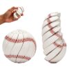 Baseball Fidget Toy Spiral Stress Ball for Adults - Unique Baseball Fidget Ball for Anxiety & Stress Relief - Cool Desk Toys for Office & Home - Durable Sensory Fidget Toys for Fans