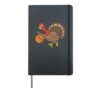 Basketball Player Turkey Day Funny Thanksgiving Sport Gift Hardcover Journal, Black