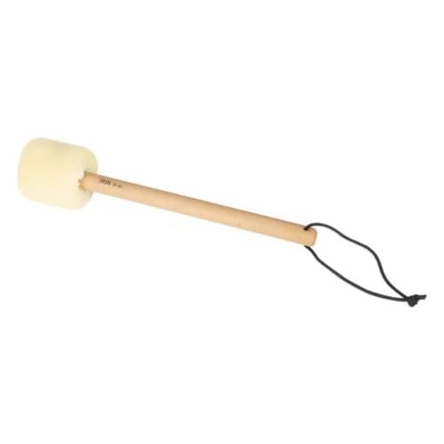 Bass Drum Mallets with Large Long Plush Heads, Symphonic Percussion Mallets for Concert Bass Drum Practice, Ensemble Rehearsal, Performance Setup, Music Room Use, and Replacement Accessories