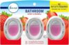 Bathroom Air Freshener, Berry & Bramble Scent, No-Outlet Passive Freshener, 3 Devices