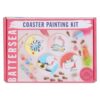 Battersea Paint Your Own Coaster Kit Cat, Painting Craft, Pet Lover, Gift, Art, Craft, DIY Home Crafting, Paint, Brush, Set, Crafts Supplies, Gift, Add Colour to Coasters, Adult Activities