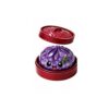 BAXLIMEK Christmas Glitter Dumpling Squishy,Cute Xmas Tree Snowflake Bao Bun Squishes,Soft Slow Rising Squeeze Balls for Adults Fidget with Steamer Anxiety Relief Purple