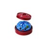 BAXLIMEK Christmas Glitter Dumpling Squishy,Cute Xmas Tree Snowflake Bao Bun Squishes,Soft Slow Rising Squeeze Balls for Adults Fidget with Steamer Anxiety Relief Blue