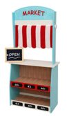 Bayer Chic 2000-282-30-2 in 1 Wooden Shop and Theatre with Blackboard, Merchant Shop, Sales Stand, Market Stall, Puppet Theatre, Kaspertheater