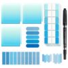 BAYTORY 570 Sheets Transparent Sticky Notes, 3 x 3 inch Glitter Stick Notes
