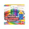 BAZIC 64 Ct. Premium Quality Color Crayon