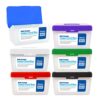 BAZIC PRODUCTS 3 x 5 in Index Card File Box, Holds 250, 6-Set
