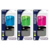 BAZIC Products Dual Hole Pencil Sharpeners w/Square Receptacle, 3-Set