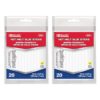 BAZIC Products Mini Hot Melt Glue Sticks, 3.9 in, 20 Count, 2-Pack