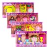 BAZIC Products Princess 3D Puzzle Erasers, Non-Toxic, Set of 4, Take-Apart