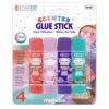 BAZIC Products Washable Scented Glue Sticks, 0.21 Oz, 4 Count