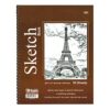 BAZIC Sketch Book 30 Ct. 8.5" X 11", Spiral Side Bound Sketchbook Drawing Pads, Sketching Paper Coloring Book for Artist Kids School, 1-Pack