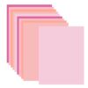Bazyrock 30 Sheets Pink Cardstock 8.5'' x 11'', 5 Colors Assorted Pink Colored Card Stock Paper 90lb/250gsm Perfect for Festive Decor DIY Greeting Cards Arts and Crafts
