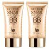 BB Cream Tinted Moisturizer, Full Coverage Hydrating Face Makeup with Snail Essence, Natural Shade Even Tone Finish, 2 Tubes 50ml Large Size