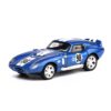 BDTCTK 1/32 Shelby Cobra Model Cars Toy, Zinc Alloy Diecast Pull Back Toy Cars with Sounds and Lights Vehicles for Kids Boy Girl Gift (Blue)