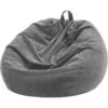 Bean Bag Chair Cover (No Filler) for Kids and Adults,Beanbag Stuffed Animal Storage Without Filling Plush Toys Holder and Organizer Soft Premium Corduroy 200L