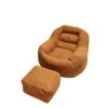 Beanbag Chairs for Adults with Ottoman
