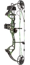 Bear Archery Royale RTH Compound Bow, Ready-to-Hunt Package, Right Handed Archers, 27" Bow, Adjustable Draw Weight 5-50lbs, Adjustable Draw Length 12"-27", Toxic